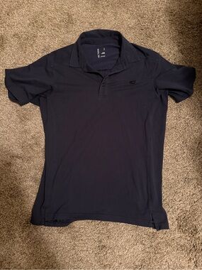 Men's Navy Arc'Teryx Polo Shirt - Classic Casual Wear